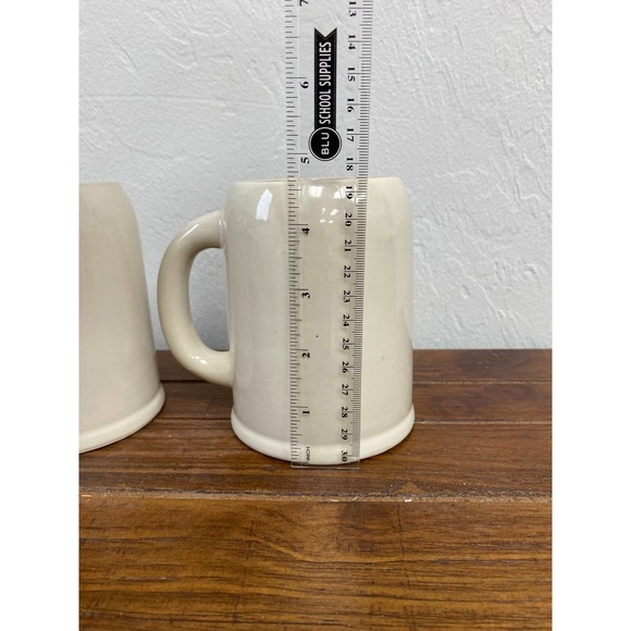 Pair of Retro Red River Rainbow Beer Steins/Mugs - Picture 4 of 4